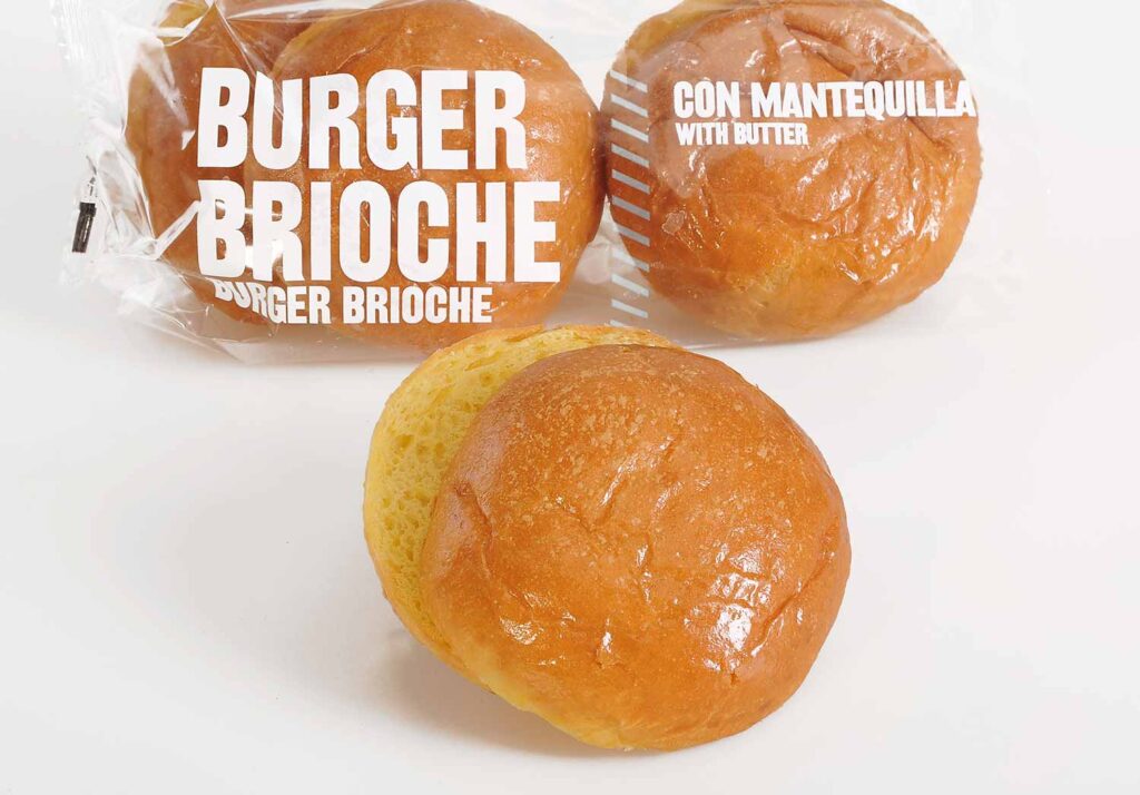 Pan brioche hamburguesa pack 4uds sabor peninsular en casa